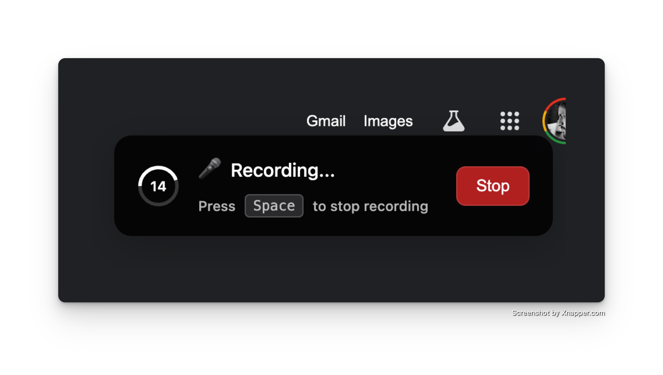 Extension Interface Screenshot